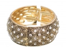 Vintage Diamante Bangle: Nuri Creations